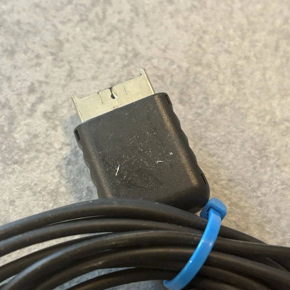 Sony PlayStation Ps1 Ps2 Ps3 - Black AV Cables OEM